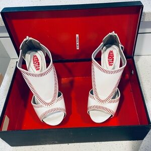 Adorable Baseball Stilettos